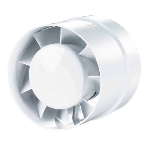 EUROPLAST EK100 Вентилятор  осьовий  канальний E-EXTRA витяжний D100mm