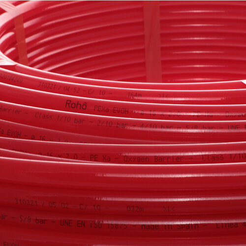 ROHO R012 - 1620 PEX A EVON 16 - 200м Труба для теплої підлоги кисневим барєром