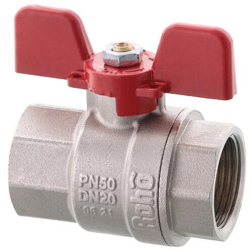ROHO R100-50 - 1/2 BB Кран кульовий Метелик (30шт)