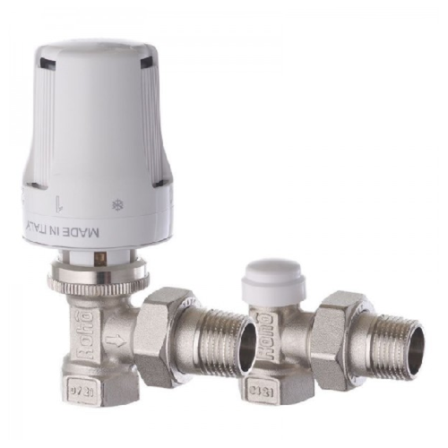 ROHO  R5150 - 050K - 1/2 Комплект для підключення радіатора Кутовий