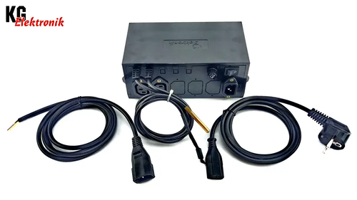 KG Elektronik SP-05 LED + DPS - 120 Автоматика котла з вентилятором