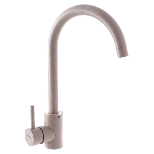 MIXXUS SUS-011 BEIGE Круглий високий Змішувач для Кухні з нерж.SUS304 (цв. бежевий)