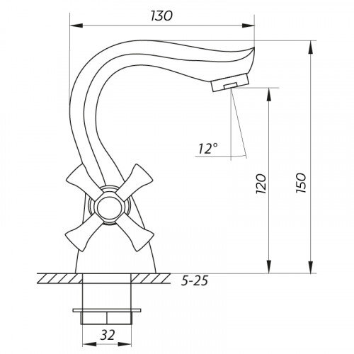 ZERIX MED-A 722 Кухня Барашки Литий