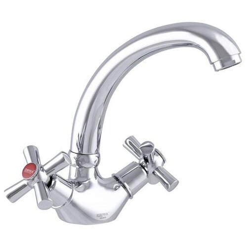 ZERIX TLC 722 RUBBER Змішувач для кухні з полнооборотной кран буксой