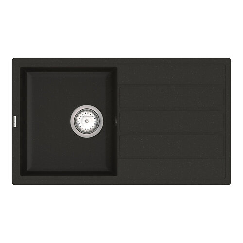 Мийка Vankor Easy EMР 02. 76 чорн.(black) Квадратна вел. 750*435*170