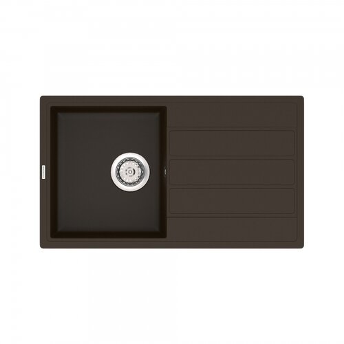 Мийка Vankor EASY EMP  02.76 шоколад.(chokolate) Квадратна вел. 750*435*170