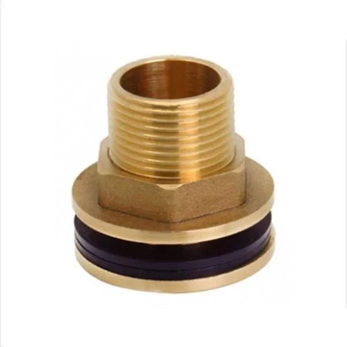 NOLF NFC.450-06 - 1/2" Врізка в бак з контргайкою (латунна) (120 шт/ящ)