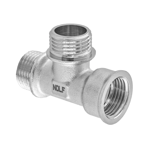 NOLF NFC.T06FMM-N-1/2"FMM Трійник НІКЕЛЬОВАНИЙ (80 шт/ящ)