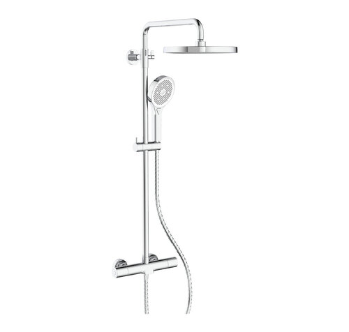 KOER KB-55013-01 Душова колона з термостатичним змішувачем, 3 функції (Колір хром)