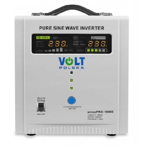 UPS VOLT Polska SINUS PRO 1500E 12V 230V (3SP091512E)
