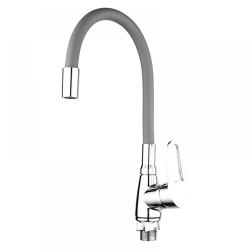 MIXXUS ELBA 014 (NUT) REFLECTOR GREY (без підведення) Змішувач для кухні