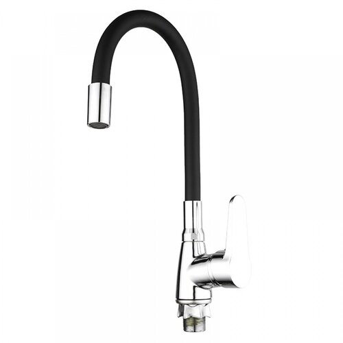 MIXXUS ELBA 014 (NUT) REFLECTOR BLACK. (без підведення) Змішувач для кухні