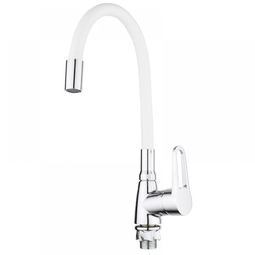 MIXXUS ELBA 014 (NUT) REFLECTOR WHITE (без підведення) Змішувач для кухні