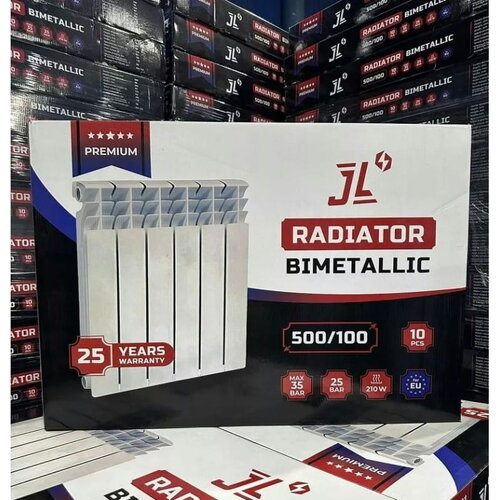 JL STANDART - PREMIUM 500*100 Радіатор секційний біметалевий 10 секцій Турція