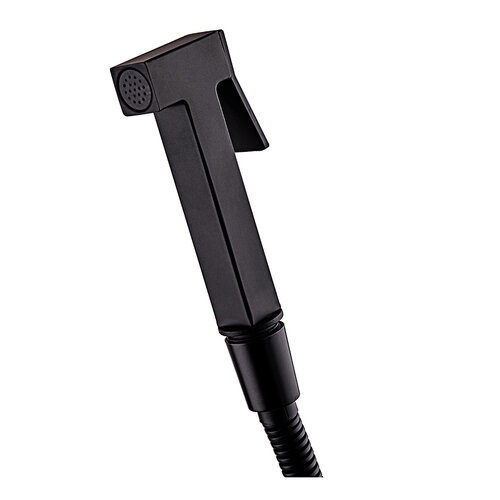 ZERIX LEB9-123 Black Змішувач для гігієнічного душу (з лійкою) (кіл. чорний)