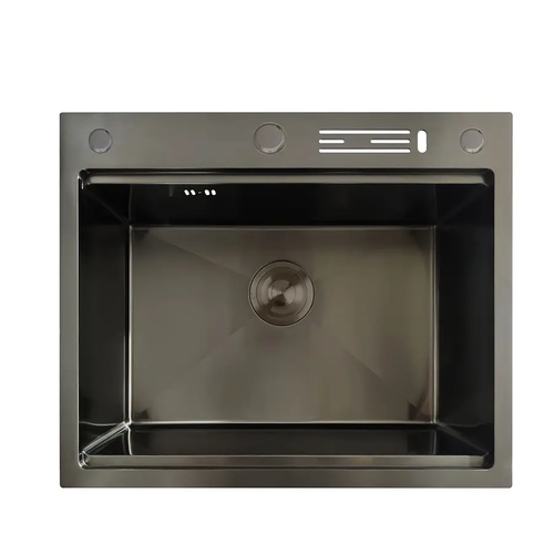 MIXXUS MH6050-SK NANO-BLACK (3.0/0.8) Мийка з н.ст.ЗІ СХОД.для суш.з підстав.під ножі(граф)(1 шт/ящ)