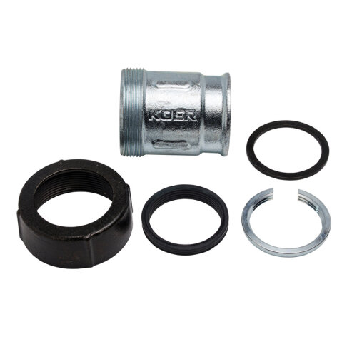 KOER KCI.C06F - 1/2"Fx19,7-21,8 Муфта затискна з внутрішньою різьбою (64 шт/ящ, 8 шт/уп)
