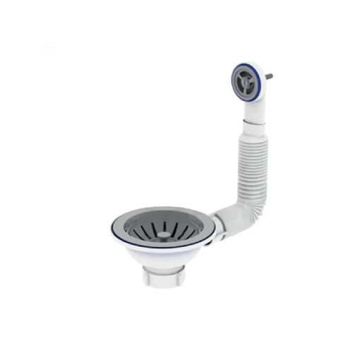 ZERIX KS-02 Випуск різьбовий 3 1/2" з гнучким круглим переливом