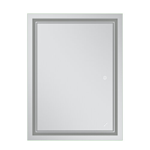 MIXXUS PREMIUM QUADRO MR20-90x70-REVERSE Дзеркало (LED Touch, Anti-fog, димер рег. яскр.) (5шт/ящ)