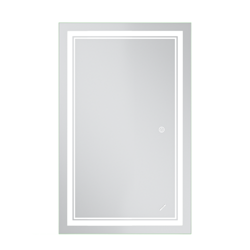 MIXXUS PREMIUM QUADRO MR20-50x80-REVERSE Дзеркало (LED Touch, Anti-fog, димер рег. яскр.) (5шт/ящ)