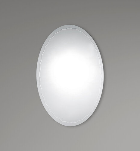 ZERIX FUSION MOZ02-450x600 Дзеркало настінне овальне з декором (15 шт/ящ)