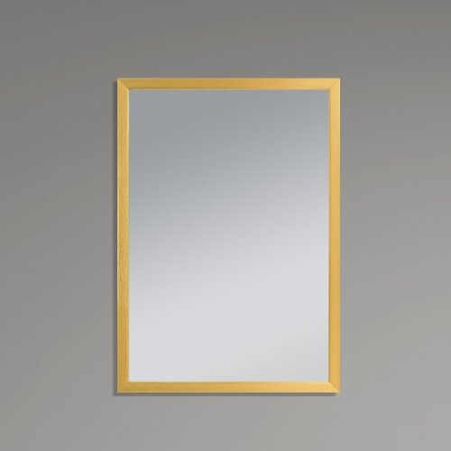 ZERIX FONTE MRZ09-700x850-REVERSE GOLD Дзеркало настінне прямокутне в золотій рамі (10 шт/ящ)