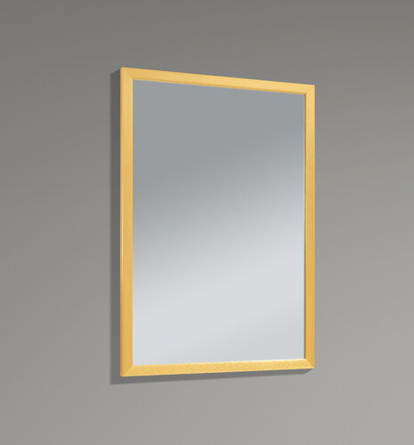 ZERIX FONTE MRZ09-700x850-REVERSE GOLD Дзеркало настінне прямокутне в золотій рамі (10 шт/ящ)