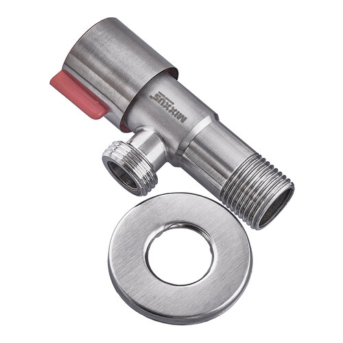 MIXXUS VAL - 02 - 1/2x1/2 Кран для підключення сантехприладів з нерж. ст. SUS304