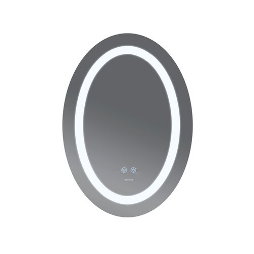 MIXXUS PLAIN MV03-50x70 Дзеркало з LED Touch, Anti-fog, димером, рег. яскр. (5 шт/ящ)