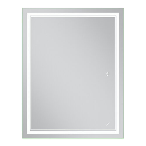 MIXXUS PREMIUM QUADRO MR20-80x60-REVERSE Дзеркало (LED Touch, Anti-fog, димер рег. яскр.) (5шт/ящ)