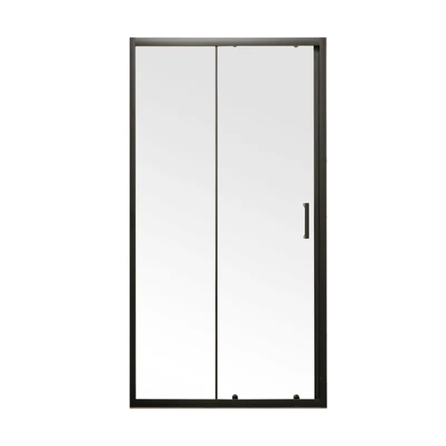 MIXXUS PREMIUM DIVERSE SD01-100*185-TR BLACK Двері в нішу,прозоре скло 5 мм(1ш/ящ)