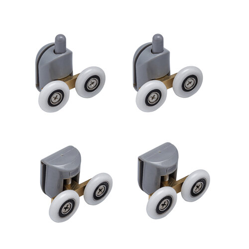 MIXXUS HARD SC01-120x80x185-TR CHROME Душова кабіна без піддону прозоре скло 5мм
