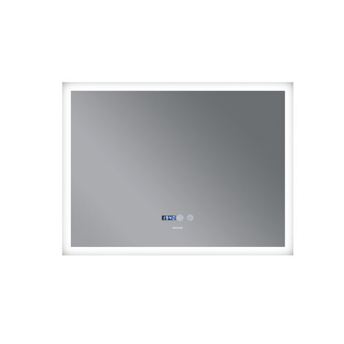 MIXXUS MR04-80x60 з LED Touch, Anti-fog, Дзеркало димером, регулюванням яскравості, годинником