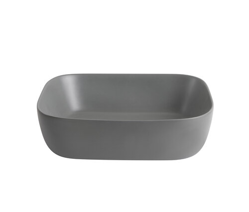 MIXXUS PREMIUM DIVERSE-0116 GRAY Раковина накладна 455x330x135mm (1 шт/ящ)