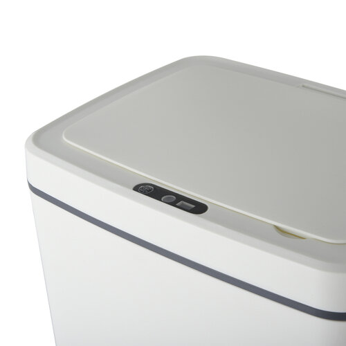 MIXXUS WAVE-TC0110 WHITE Відро для сміття сенсорне прямокутне 10 л (кол.білий) (12 шт/ящ)