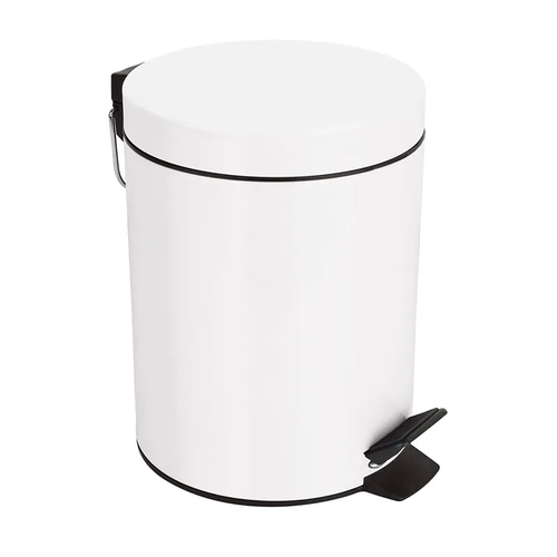 ZERIX STRONG-MB0103 WHITE Відро для сміття кругле 3 л (кол.білий) (8 шт/ящ)