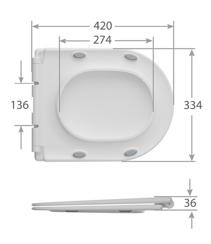 MIXXUS BEVEL-0407-T1 (компл.в 2 ящ) Унітаз-компакт 630х350х795mm система змиву TORNADO 1.0