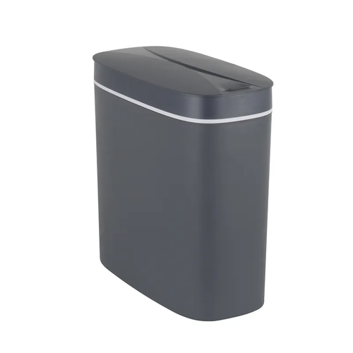 MIXXUS FLAT-TC0109 GRAPHITE Відро для сміття сенсорне овальне 9 л (кол.графіт) (16 шт/ящ)