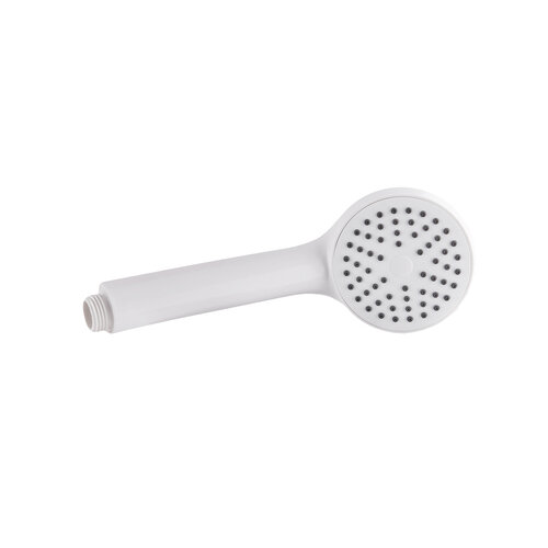 PLAMIX KUBUS-009 EURO SET WHITE Змішувач для ванни (з шлангом, лійкою та кронштейном) (20 шт/ящ)