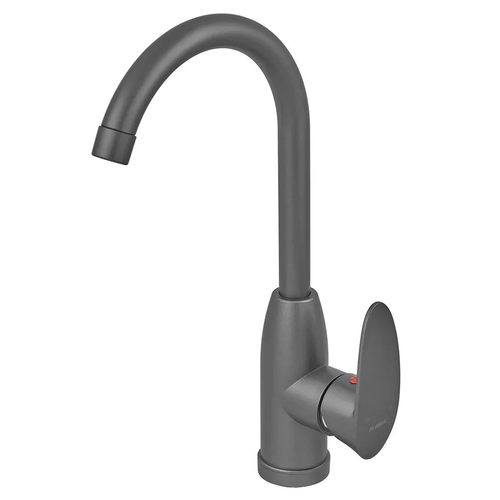 PLAMIX CEZAR-011-B SET GRAPHITE Змішувач для кухні (з підведенням) (20 шт/ящ)