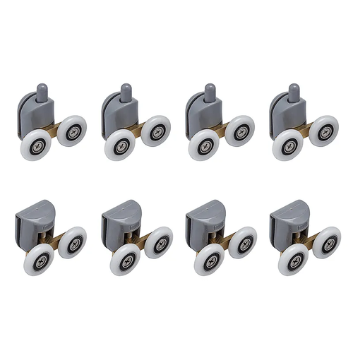 MIXXUS ROLLERS SCP03-4x4 GRAPHITE Комплект роликів для каб.подвійн. 4 вер.+4 ниж.(сірий) (XXX шт/ящ)