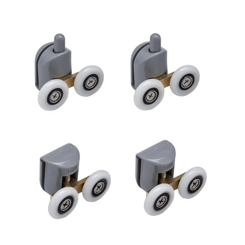 MIXXUS ROLLERS SCP04-2x2 GRAPHITE Комплект роликів для каб.подвійн. 2 вер.+2 ниж.(сірий) (XXX шт/ящ)