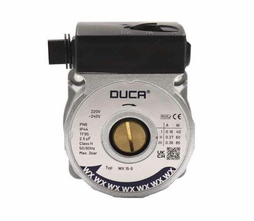DUCA 15-50 84W 21мм Насос циркуляційний Мала крильчатка
