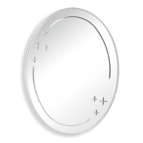 ZERIX FUSION MOZ03-550x700 Дзеркало настінне овальне з декором (15 шт/ящ)