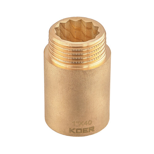 KOER KF.E10-40.WN - 1"-40мм Подовжувач БЕЗ НІКЕЛЮ (45 шт/ящ, 5 шт/уп)