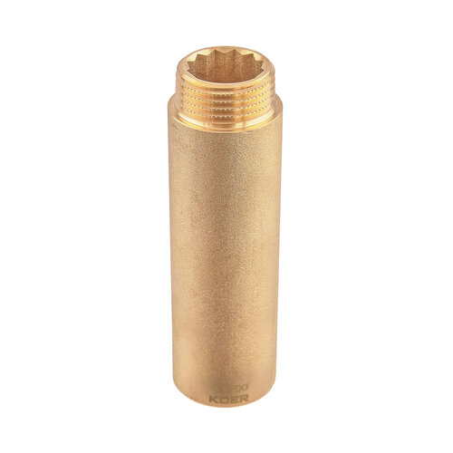 KOER KF.E10-01.WN - 1"- 100мм Подовжувач БЕЗ НІКЕЛЮ (20 шт/ящ, 5 шт/уп)