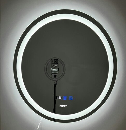 KRAFT Дзеркало з LED 2214 7070 Кругле