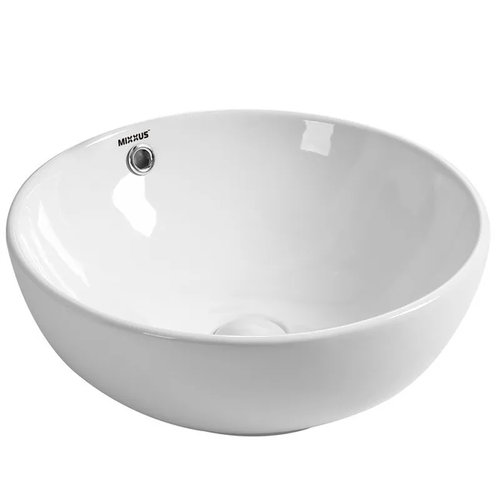 MIXXUS PREMIUM ELLIPSE-0205 Раковина накладна 430х430х175mm (перелив) (1 шт/ящ)