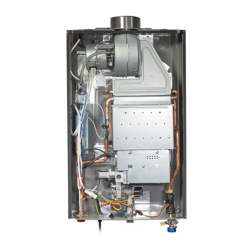 Piegaz JSB24-W4-A Turbo White  12 л +парапет Колонка газова турбо