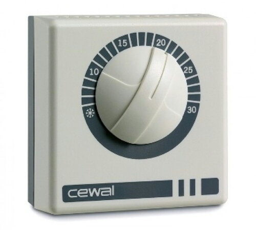 CEWAL 91934901 Електромеханічний кімнатний термостат RQ 01 5?30°C 10 А (2,5 A) 250 V